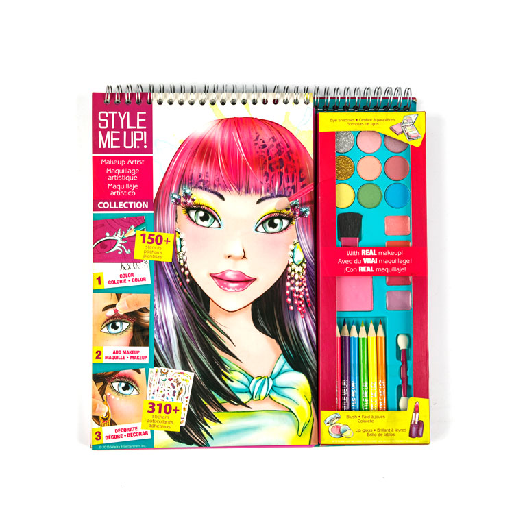 Sketch Book - Livro em espiral com Crayon Pad BG