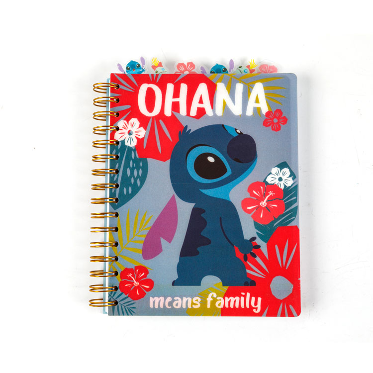 Livro em espiral Ohana Famliy